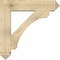 Ekena Millwork Legacy Arts and Crafts Rough Sawn Bracket w/ Offset Brace, Douglas Fir, 8"W x 34"D x 34"H BKT0806X34X34LEC03RDF - alternate 2